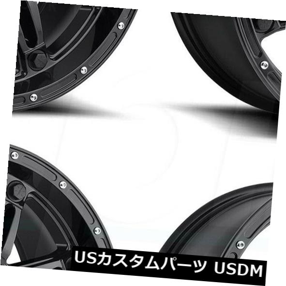 ホイール 4本セット 20x12燃料人質D625 6x135 / 6x5.5 -44グロスブラックホイールリムセット（4）  20x12 Fの通販は 235,224円