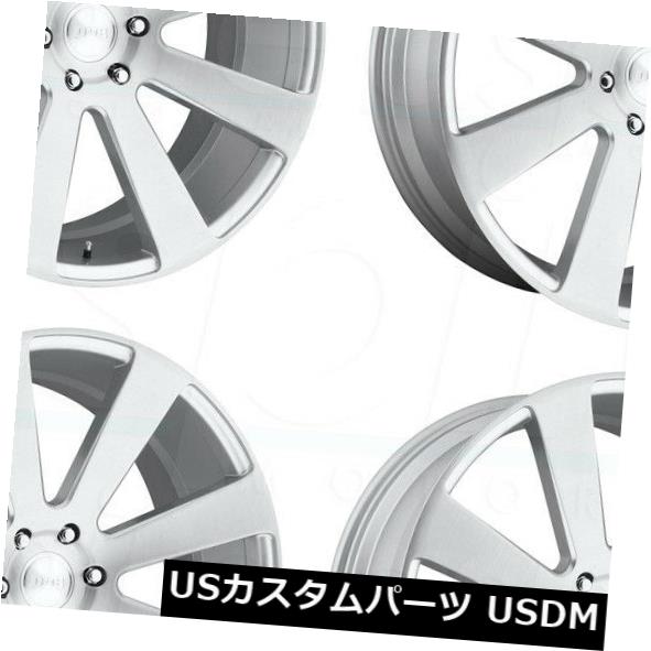 ホイール 4本セット 22x9.5 DUB 8ボールS213 6x5.5 / 6x139.7 30シルバー加工ホイールリムセット（4） 2の通販は
