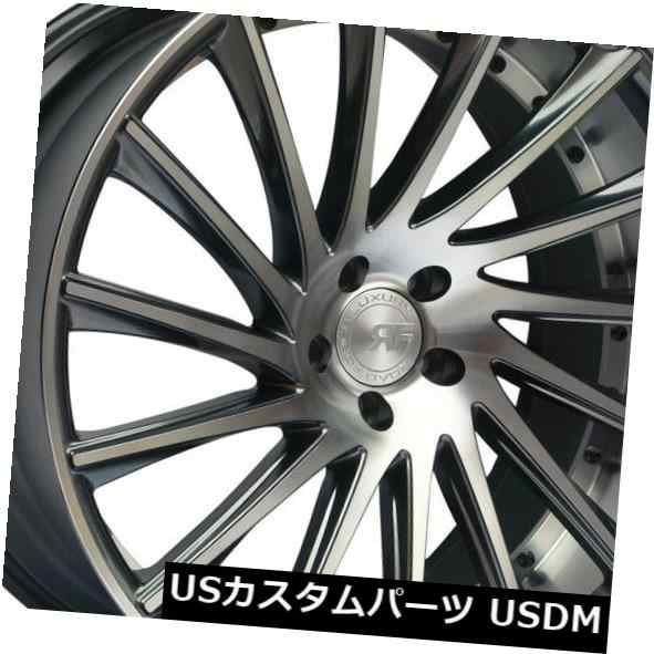 ホイール 4本セット 22x9ロードフォースRF16 5x120 28ピストレット