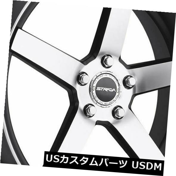 ホイール 4本セット 26x10 Strada S35 Perfetto 6x5.5 / 6x139.7 26ブラックマシンホイールリムセッの通販は