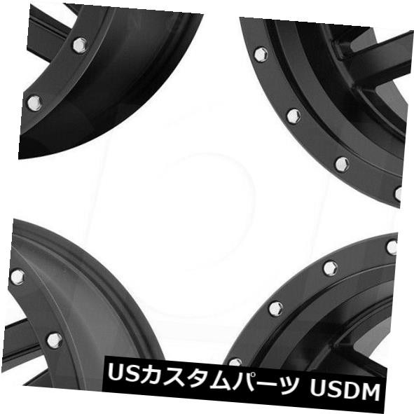 ホイール 4本セット 20x9 XD XD128マチェーテ5x150 25ブラックリングホイールリムセット（4）  20x9 XD XD12