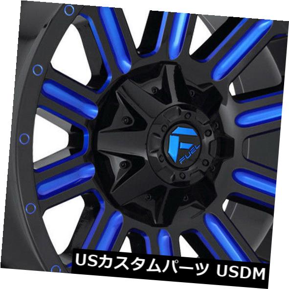 ホイール 4本セット 20x10フューエルハードラインD646 8x180 -18ブラックブルーホイールリムセット(4) 20x10 Fuの通販は ホイール 4本セット 20x10フューエルハードラインD646 8x180 -18ブラックブルーホイールリムセット(4) 20x10 Fuの通販は