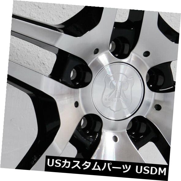 ホイール 4本セット 19x9.5 MRR RW2 5x120 25ブラッククロームリップホイールリムセット（4）  19x9.5 MRR の通販は
