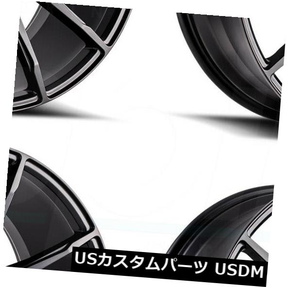 ホイール 4本セット 19x8.5 Savini BM12 5x120 35マットブラックホイールリムセット（4）  19x8.5 Saviの通販は 244,200円