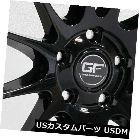 ホイール 4本セット 19x10.5 MRR GF6 5x120 15ブラックホイールリムセット（4）  19x10.5 MRR GF6 5の通販は