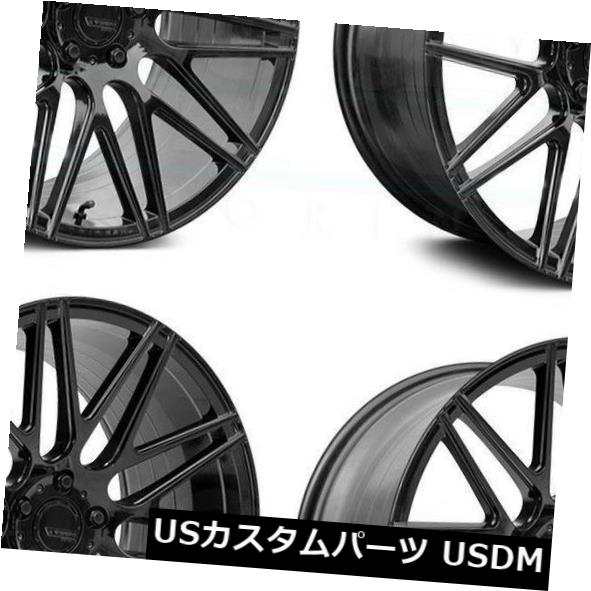 ホイール 4本セット 20x9 Verde VFF01 5x112 32グロスブラックホイールリムセット（4）  20x9 Verde VFの通販は