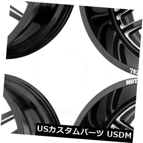 ホイール 4本セット 20x9 Moto Metal MO992 6x5.5 / 6x139.7 18ブラックミルドホイールリムセット（4）の通販は