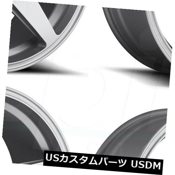 ホイール 4本セット 20x8.5 / 20x10.5 Rotiform WGR R147 5x120 35/42シルバーホイールリムセットの通販は