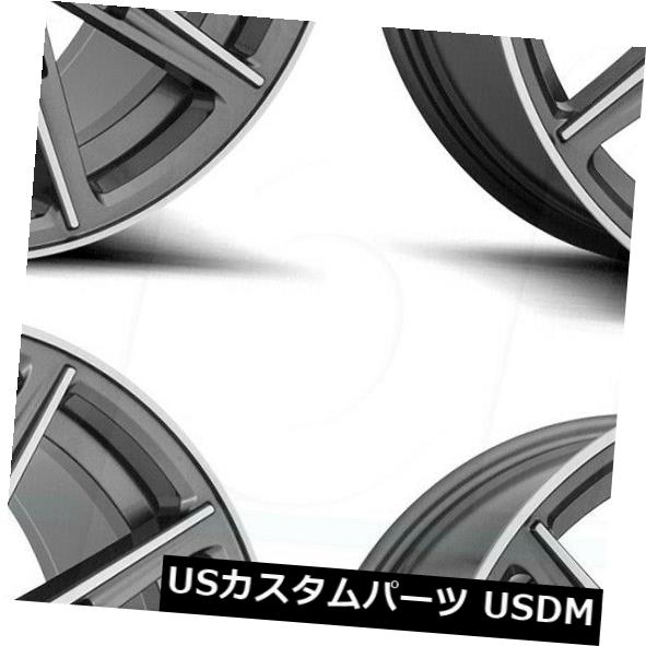 ホイール 4本セット 20x9 Niche Gemello M220 5x114.3 35 GunMetal Wheels Rims Setの通販は 236,280円