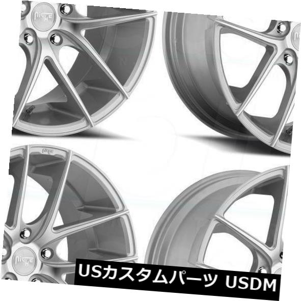 ホイール 4本セット 20x8.5ニッチタルガM131 5x120 35シルバー加工ホイールリムセット（4）  20x8.5 Niche Tの通販は