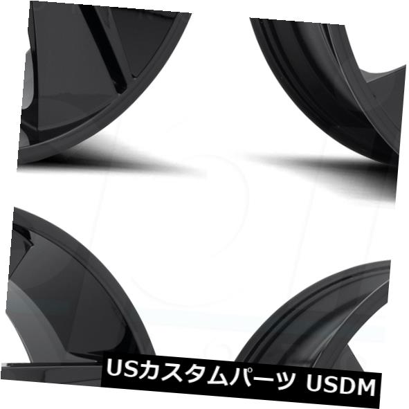 ホイール 4本セット 22x9.5 DUBフェードS247 6x135 / 6x5.5 30グロスブラックホイールリムセット（4）  22xの通販は 236,280円