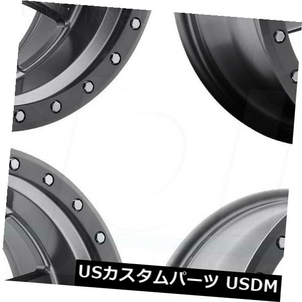 ホイール 4本セット 20x9燃料トロフィーD552 6x135 1 GunMetal Wheels Rims Set（4）  20x9 Fの通販は