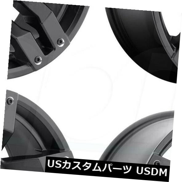 ホイール 4本セット 20x10燃料ポンプD515 5x5.5 / 5x150 -24マットブラックホイールリムセット（4）  20x10 の通販は