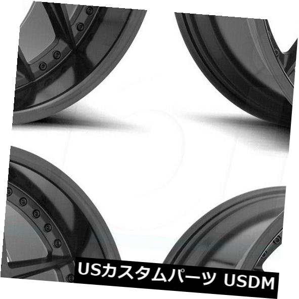 ホイール 4本セット 20x9ニッチバイスM226 5x112 38ブラックホイールリムセット（4）  20x9 Niche Vice M2の通販は