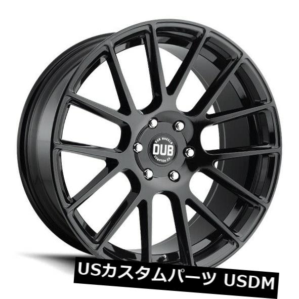 ホイール 4本セット 24x9.5 ET25ダブS205ラックス5x139.7ブラックホイール（4個セット）  24x9.5 ET25 Duの通販は 241,758円