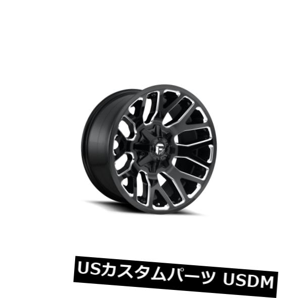 ホイール 4本セット 20x9 ET1 Fuel D623 Warrior 6x135 / 6x139.7ブラックミルドホイール（4個セットの通販は 236,280円