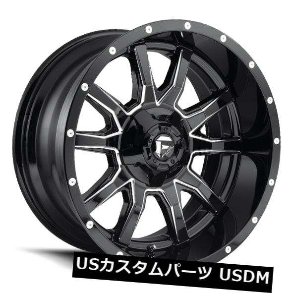 ホイール 4本セット 18x9 ET1 Fuel D627 Vandal 6x135 / 6x139.7ブラックミルドホイール（4個セット）の通販は