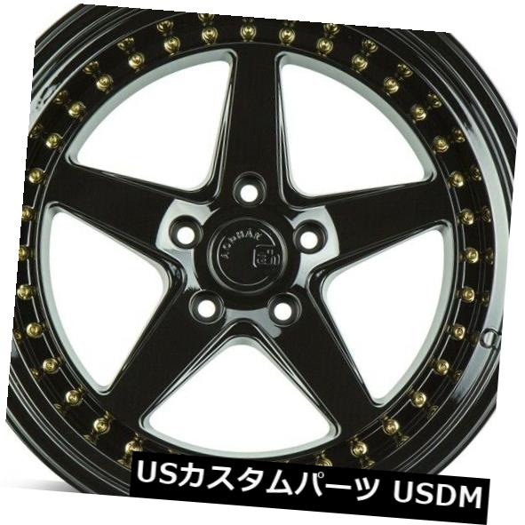 AODHAN WHEEL4本セット(新品タイヤ1本おまけ付) ホイール 4本セット 19x9.5 +22 Aodhan DS05 5x114.3グロス