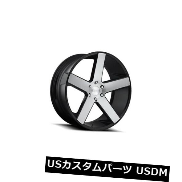 ホイール 4本セット 24x10 ET11ダブS217バラー5x127ブラックブラッシュホイール（4個セット）  24x10 ET11 Duの通販は 572,880円