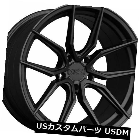 ホイール 4本セット 18x8.5F / 18x10R +20/20 XXR 559 5x114.3フラットグラファイトリム（4個セット） の通販は