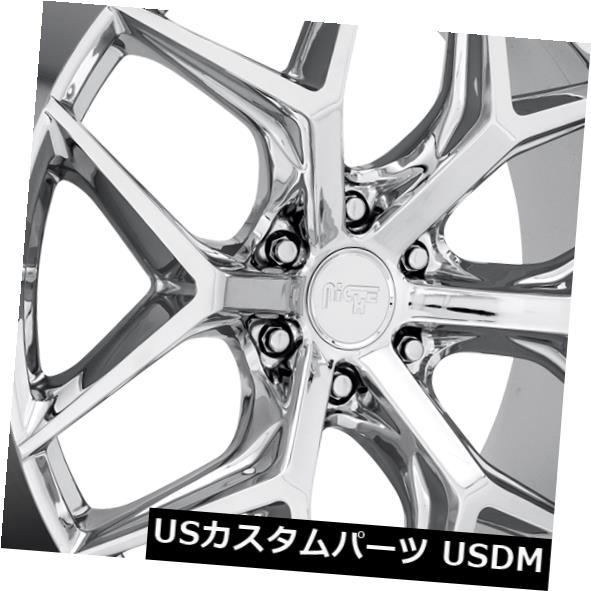 ホイール 4本セット 24x10 ET30ニッチM234バイスSuv 6x139.7クロームホイール（4個セット）  24x10 ET30 の通販は 350,460円