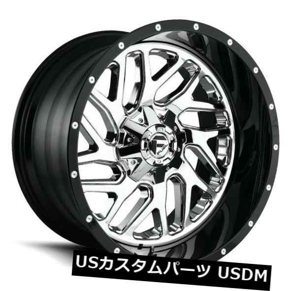 ホイール 4本セット 20x10 ET-19 Fuel D211 Triton 6x135 / 6x139.7クロームホイール（4個セット）の通販は