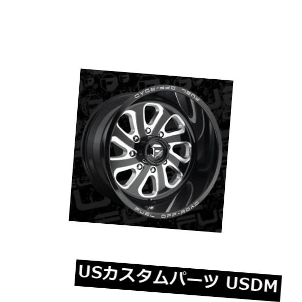 ホイール 4本セット 20x12 ET-43 Fuel D587 Flow 8x170 Black Milled Wheels（4個セット）の通販は 241,758円