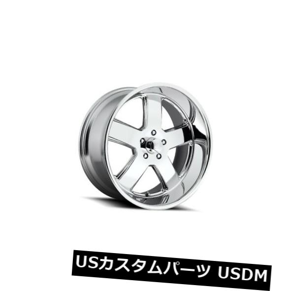 ホイール 4本セット 22x9 ET1 US Mag U116 Hustler 5x120.7クロームホイール（4個セット）  22x9 Eの通販は