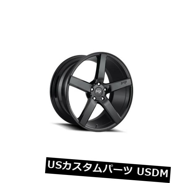 ホイール 4本セット 22x10 ET35 Niche M188 Milan Suv 5x127ブラックホイール（4個セット）  22x10の通販はホイール