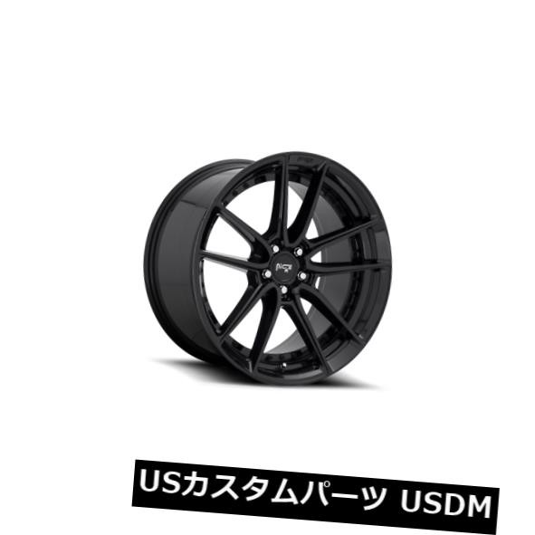 ホイール 4本セット 22x10.5 ET40ニッチM223 DFS 5x112ブラックリム（4個セット）  22x10.5 ET40 Niの通販は 513,480円
