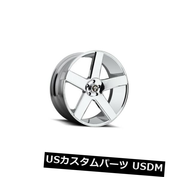 ホイール 4本セット 24x10 ET20ダブS115バラー5x127クロームリム（4個セット） 24x10 ET20 Dub S115 の通販は