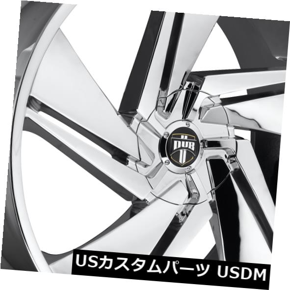 ホイール 4本セット 24x10 ET30ダブS246フェード6x135 / 6x139.7クロームホイール（4個セット）  24x10 Eの通販は