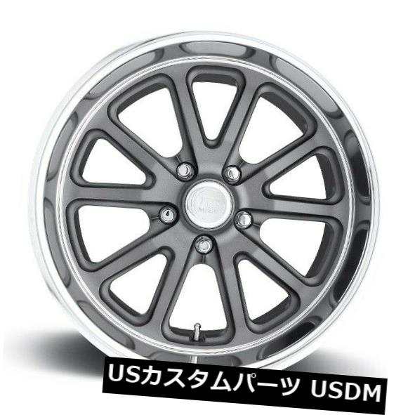 ホイール 4本セット 20x9.5 ET1 US Mag U111ランブラー5x127マット無煙炭リム（4個セット）  20x9.5 ET1の通販は