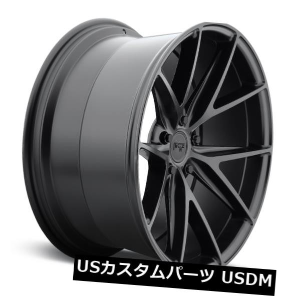 ホイール 4本セット 18x8 ET40ニッチM117ミサノ5x115マットブラックホイール（4個セット）  18x8 ET40 Nicheの通販は