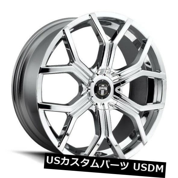 ホイール 4本セット 24x9.5 ET30ダブS207ロイヤリティ6x135 / 6x139.7クロームホイール（4個セット）  24x9の通販は 316,602円
