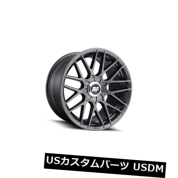 18 x 8円型無煙炭ホイール/リムボルトパターン (5 x 114.3) オフセット (35) ハブボア (72.6) 部品番号 (517-880-6535 AP) ホイール 4本セット 20x9敵対的H113レイジ8x180 0クロームホイールリム
