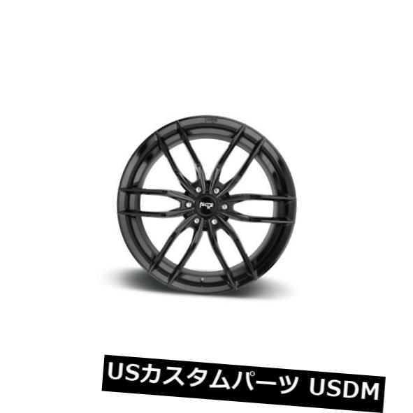 ホイール 4本セット 22x9.5 ET30ニッチM209 Vosso Vi 6x139.7ブラックホイール（4個セット）  22x9.5 の通販は