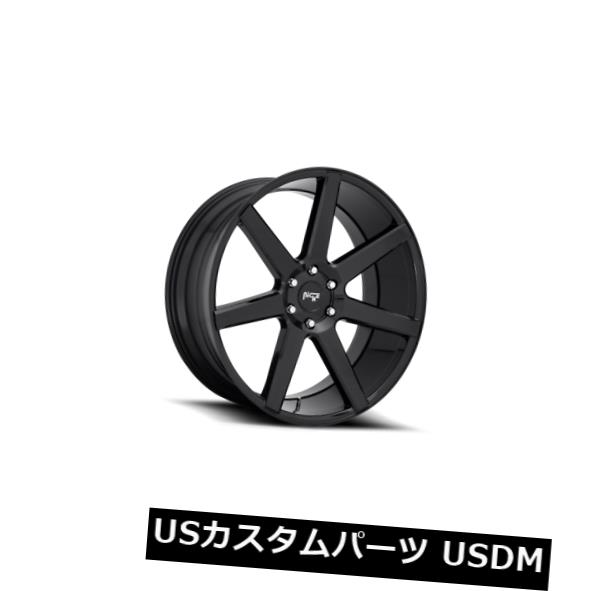 ホイール 4本セット 22x9.5 ET30ニッチM230フューチャー6x139.7ブラックリム（4個セット）  22x9.5 ET30 Nの通販は 231,066円