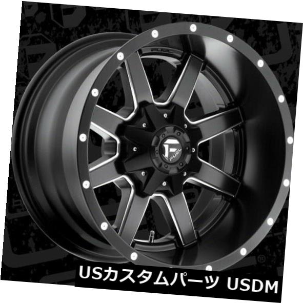 ホイール 4本セット 20x12 ET-44 Fuel D538 Maverick 6x135 / 6x139.7ブラックミルドホイール（4の通販は 241,758円