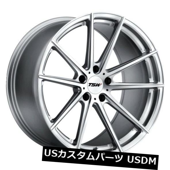 ホイール 4本セット 20x10 TSWバサースト5x120リム+35シルバーホイール（4個セット） 20x10 TSW Bathurst