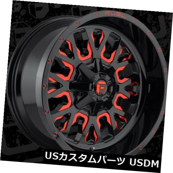 ホイール 4本セット 22x12フューエルD612 8x180 ET-44グロスレッドホイール（4個セット）  22x12 FUEL D61の通販は 587,400円