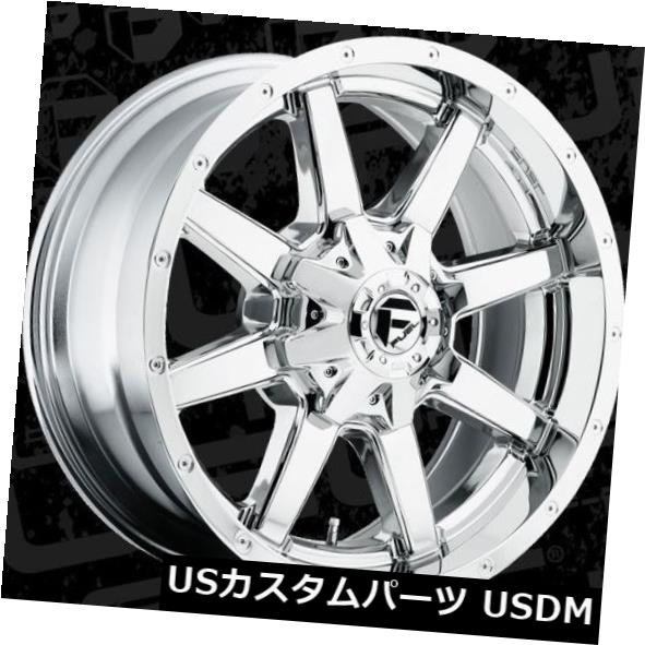 ホイール 4本セット 20x8.25燃料D536 8x6.5 ET-214.5クロームホイール（4個セット）  20x8.25 FUEL Dの通販は 703,560円
