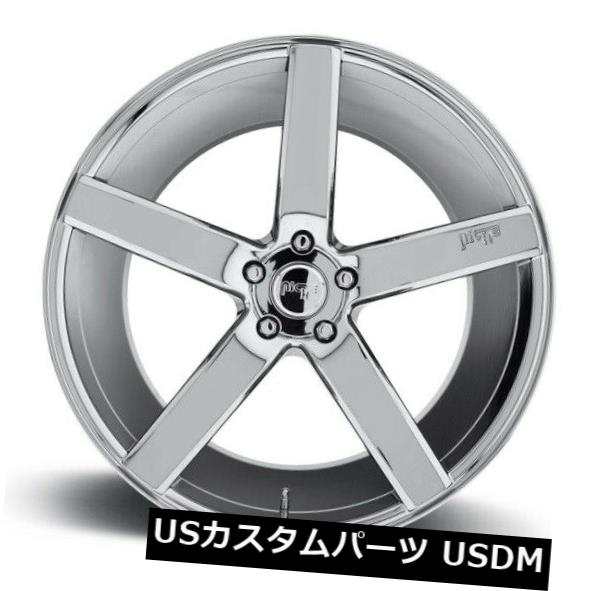 ホイール 4本セット 20x8.5ニッチリムM132ミラノ5x120 ET35クロムリム（4個セット）  20x8.5 Niche Rimsの通販は