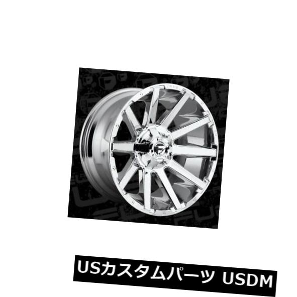 ホイール 4本セット 20x10 Fuel D614 Contra 6x135 / 6x139.7 ET-19 Chrome Wheels（の通販は 241,758円