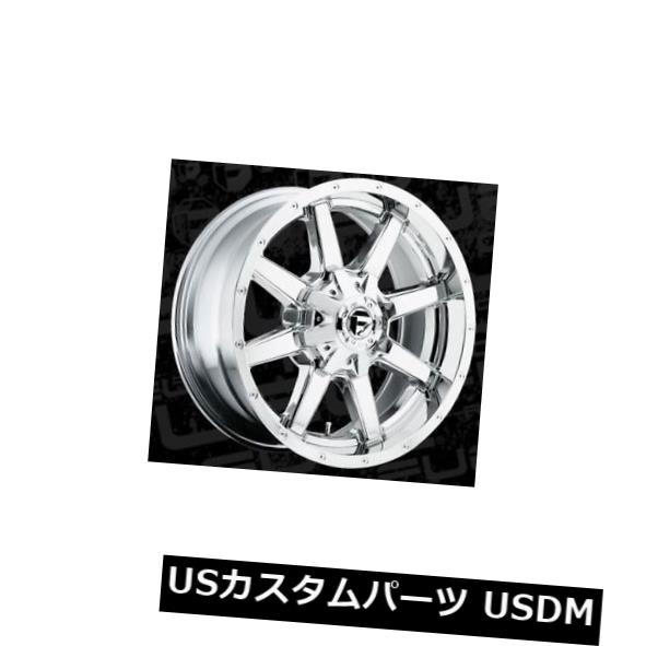 ホイール 4本セット 20x8.25燃料D536 8x210 ET-246クロームホイール（4個セット） 20x8.25 FUEL D53の通販は