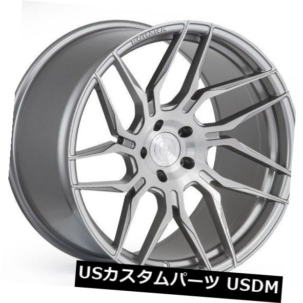 ホイール 4本セット 20x10 / 11 Rohana RFX7 5x120 +25/28ブラッシュドチタンホイール（4個セット）  20の通販は 307,098円
