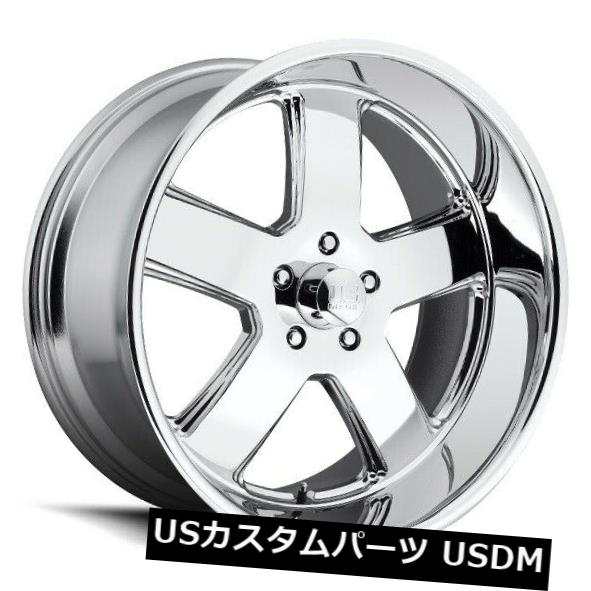 ホイール 4本セット 22x9 US Mag U116ハスラー5x127 ET1クロームリム（4個セット）  22x9 US Mag U11の通販は