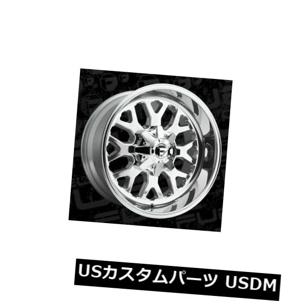 ホイール 4本セット 20x12燃料D586 Titan 8x165.1 ET-43ポリッシュリム（4個セット）  20x12 Fuel Dの通販は 578,160円