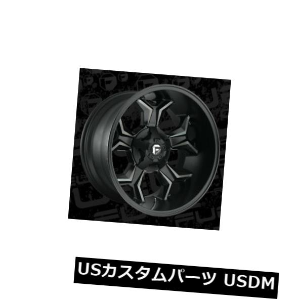 ホイール 4本セット 22x12燃料D605アベンジャー8x165.1 ET-44ブラックマシンドリム（4個セット） 22x12 Fuelの通販は