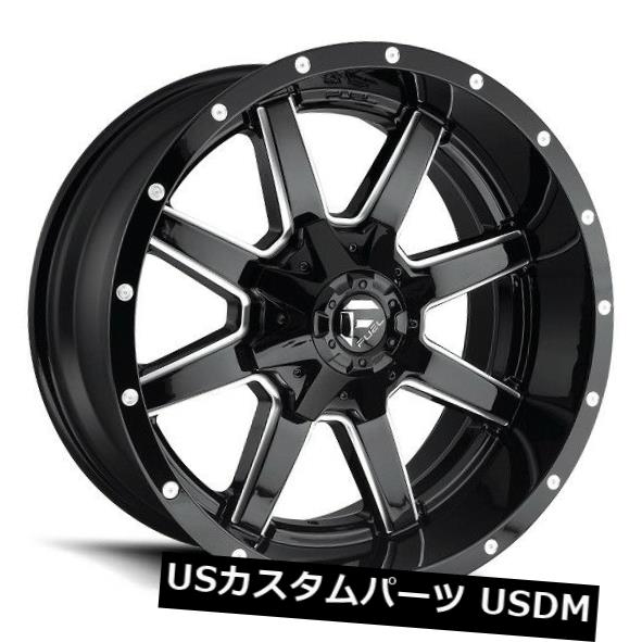 ホイール 4本セット 20x14フューエルD610 6x135 / 5.5 ET-76グロスブラックホイール（4個セット）  20x14 Fの通販は